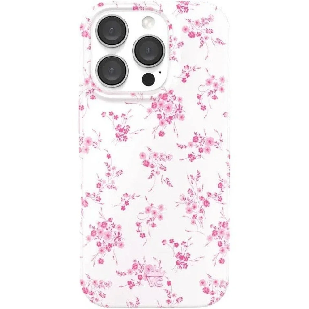 Velvet Caviar Pink French Rose Floral iPhone 16 Pro Case MagSafe NWOT